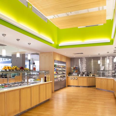 Interior of Cafe at Gutman